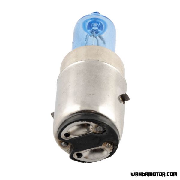 Bulb BA20D 12V 35/35W halogen blue-2